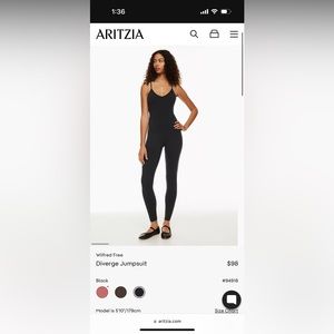 Aritzia Wilfred Jumpsuit
